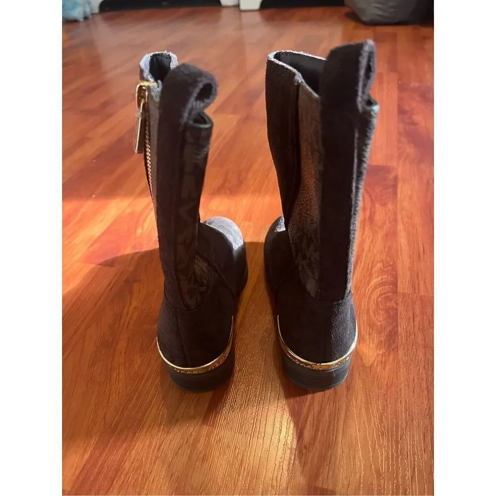 NWOT Girls Michael Kors, Finley Makysa Boots Size 9